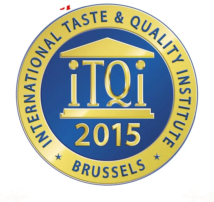 iTQi Superior Taste Award seal, Brussels 2015