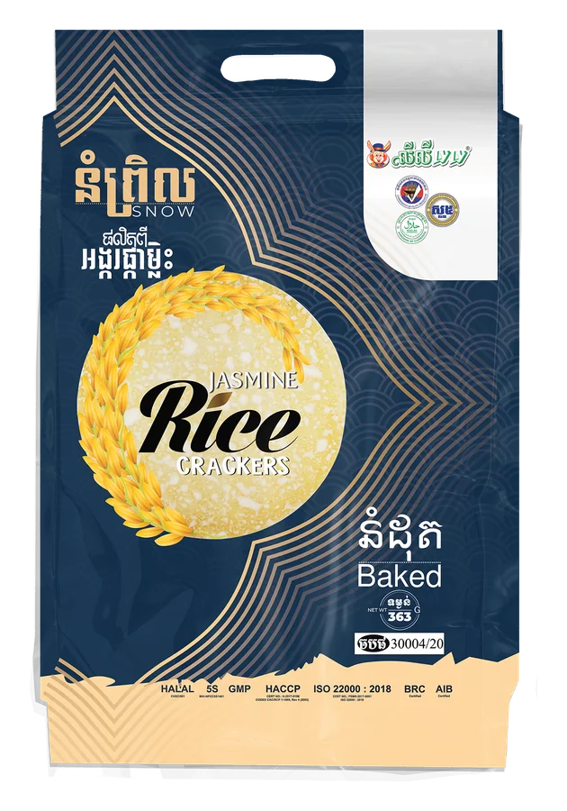 LYLY Snow Rice Cracker, 363 g
