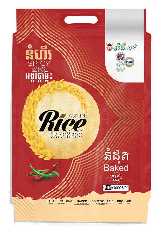 LYLY Spicy Rice Cracker, 363 g